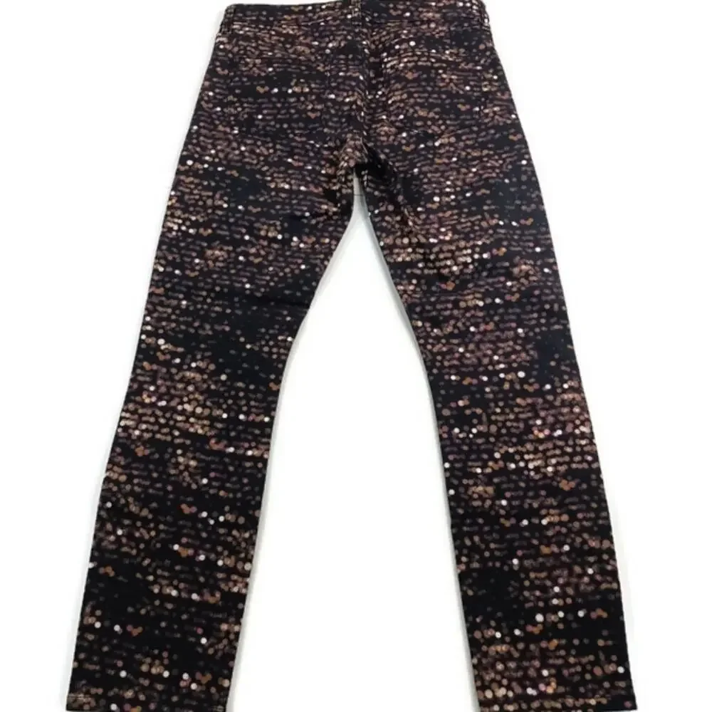 Tory Burch High Rise Speckled Jeans EUC $199 Size 28     J863